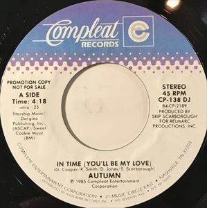 AUTUMN / オータム / IN TIME (YOU'LL BE MY LOVE)