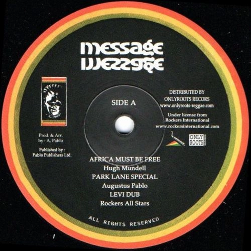 HUGH MUNDELL / ヒュー・マンデル / AFRICA MUST BE FREE