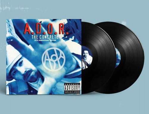 A.D.O.R. / THE CONCRETE - 25TH ANNIVERSARY EDITION (BLACK VINYL)