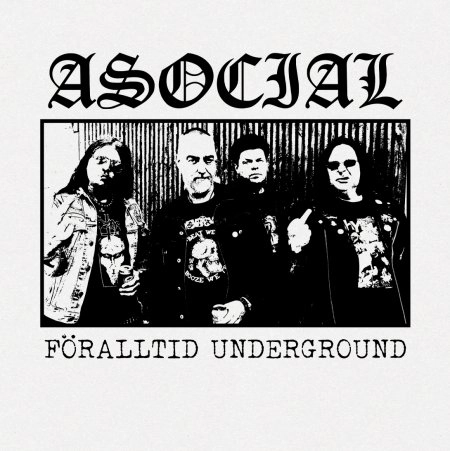 ASOCIAL / アソーシャル / FORALLTID UNDERGROUND (LP/COLOR VINYL)