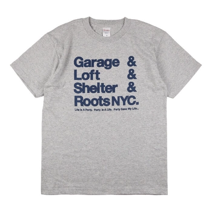 T5C DELI / #10 SAVE MY LIFE T-SHIRTS GREY  SIZE:L