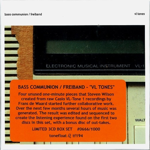 BASS COMMUNION / FREIBAND / BASS COMMUNION /  FREIBAND / VL TONES: CLAMSHEL BOX