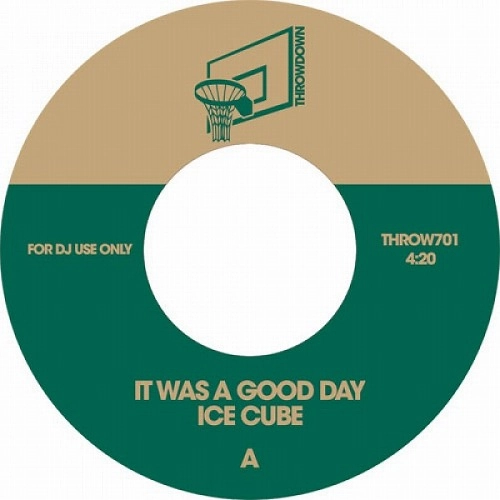 ICE CUBE / アイス・キューブ / IT WAS A GOOD DAY b/w YOU CAN DO IT