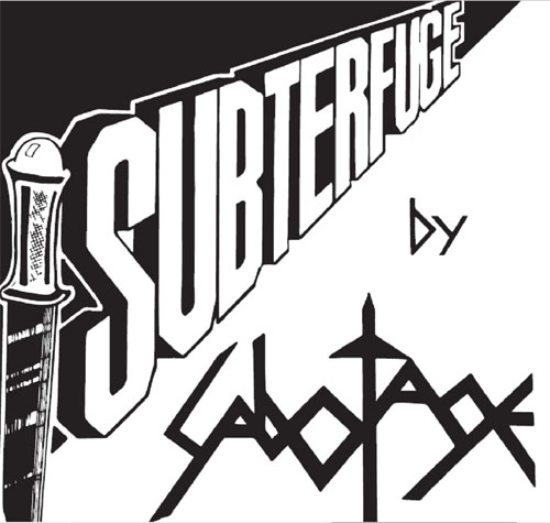 SABOTAGE (PUNK) / SUBTERFUGE (7")