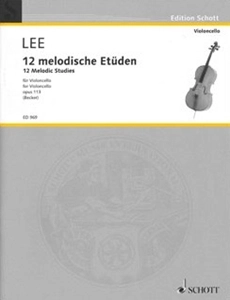 SCORE / スコア / LEE: 12 MELODISCHE ETUDEN