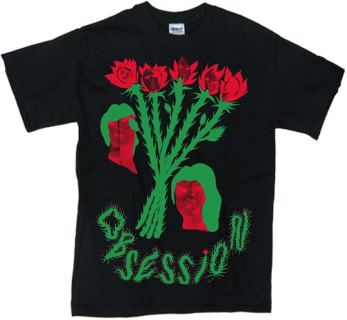SAM RYSER / Obsession T SHIRTS BLACK/S