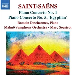 ROMAIN DESCHARMES / ロマン・デシャルム / SAINT-SAENS: PIANO CONCERTO NO. 4 & 5