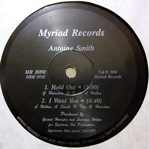ANTOINE SMITH / HOLD OUT