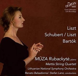 MUZA RUBACKYTE / ムーザ・ルバッキテ / LISZT / SCHUBERT / BARTOK
