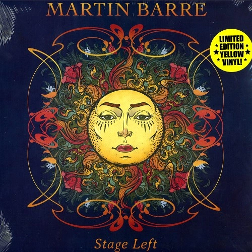MARTIN BARRE / マーティン・バレ / STAGE LEFT: LIMITED EDITION YELLOW VINYL
