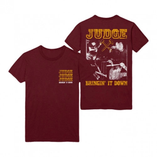 JUDGE / ジャッジ / XL/MAROON/BRINGIN' IT DOWN