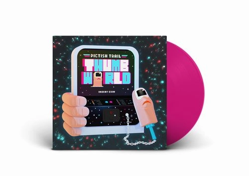 PICTISH TRAIL / THUMB WORLD (HOT PINK VINYL)
