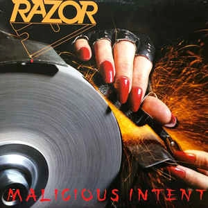 RAZOR / レイザー / MALICIOUS INTENT<BLACK VINYL>