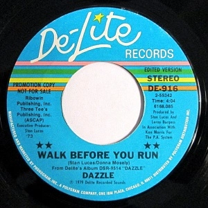 DAZZLE / ダズル / WALK BEFORE YOU RUN (PROMO)
