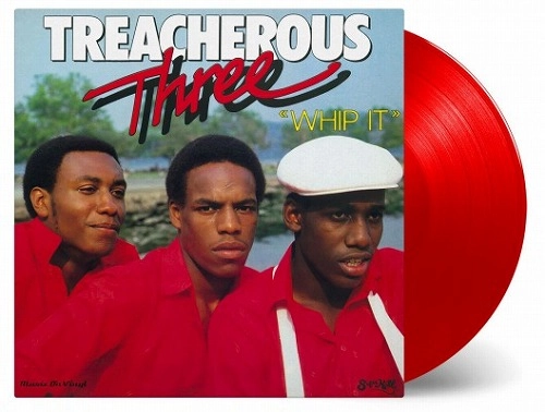 TREACHEROUS THREE / WHIP IT (COLOURED VINYL)