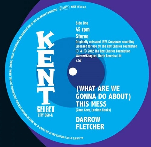 DARROW FLETCHER / ダロウ・フレッチャー / (WHAT ARE WE GONNA DO ABOUT)THIS MESS / HONEY CAN I