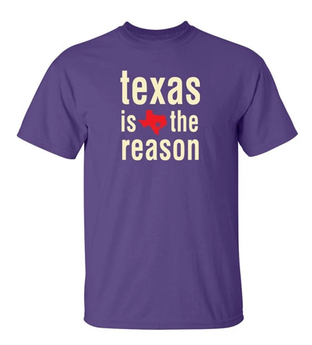 TEXAS IS THE REASON / テキサス・イズ・ザ・リーズン / XL/PURPLE