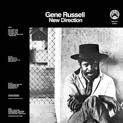 GENE RUSSELL / ジーン・ラッセル / NEW DIRECTION(Limited Transparent Clear with Heavy Black Swirl Vinyl Edition)（Record Store Day Exclusive) / NEW DIRECTION(Limited Transparent Clear with Heavy Black Swirl Vinyl Edition) (Record Store Day Exclusive)