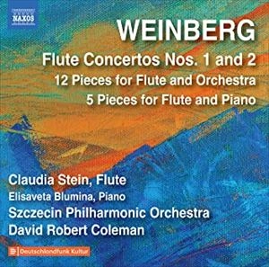 DAVID COLEMAN / デヴィッド・コールマン / WEINBERG : FLUTE CONCERTOS