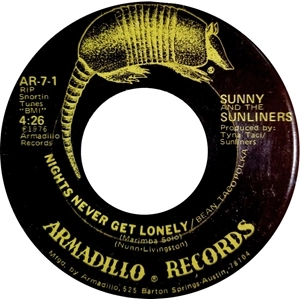 SUNNY & THE SUNLINERS / サニー&ザ・サンライナーズ / NIGHTS NEVER GET LONELY / BEAN TACO POLKA