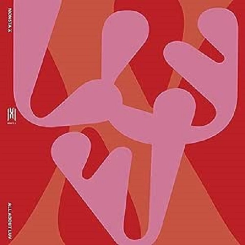 MONSTA X / ALL ABOUT LUV (Magenta Vinyl)
