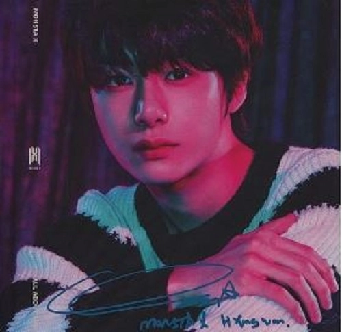 MONSTA X / ALL ABOUT LUV (Hyungwon - Standard Casemade Book 4)