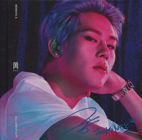 MONSTA X / ALL ABOUT LUV (Joohoney - Standard Casemade Book 3)