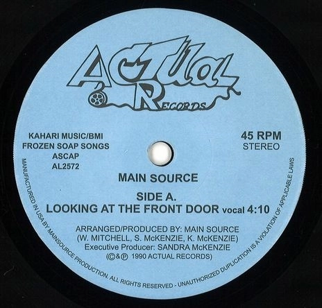 MAIN SOURCE / LOOKING AT THE FRONT DOOR