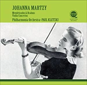JOHANNA MARTZY / ヨハンナ・マルツィ / MENDELSSOHN & BRHAMS: VIOLIN CONCERTOS