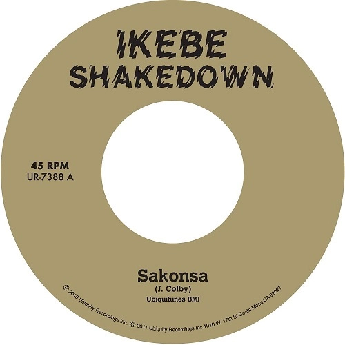 IKEBE SHAKEDOWN / イーケイベイ・シェイクダウン / SAKONSA / GREEN AND BLACK