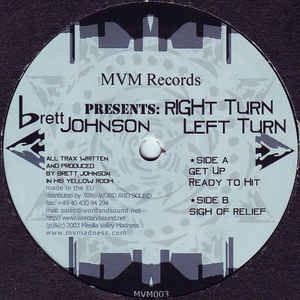 BRETT JOHNSON / RIGHT TURN LEFT TURN