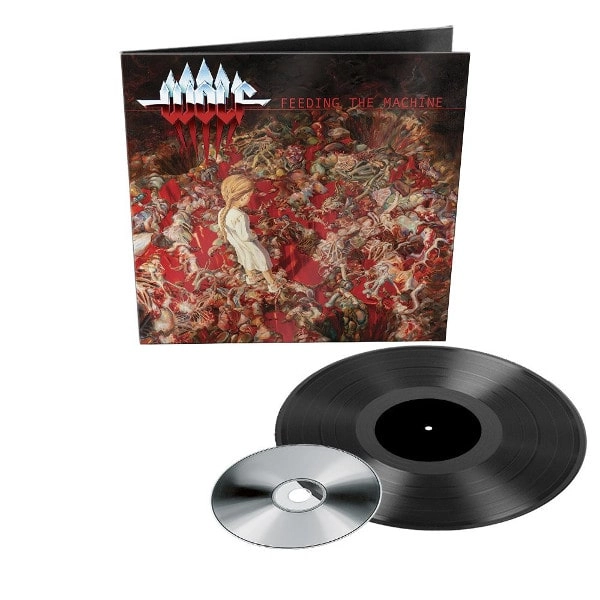 WOLF (from Sweden) / ウルフ / FEEDING THE MACHINE<LP+CD/BLACK VINYL>