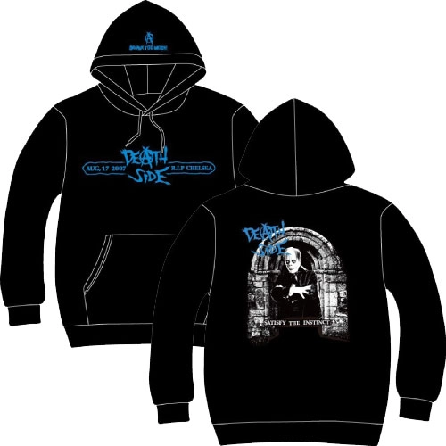 DEATH SIDE / SATISFY THE INSTINCT PULLOVER HOODIE/XL