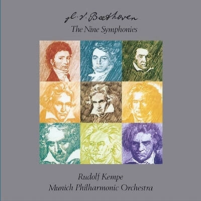 RUDOLF KEMPE / ルドルフ・ケンペ / ベートーヴェン：交響曲全集&序曲集（6SACD）
