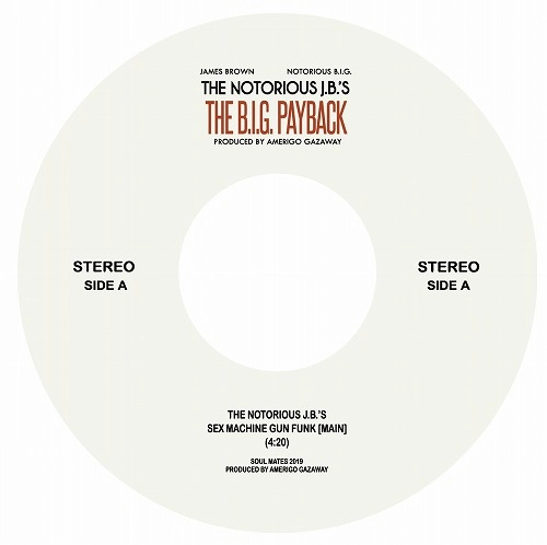 BIGGIE VS JAMES BROWN / SEX MACHINE GUN FUNK