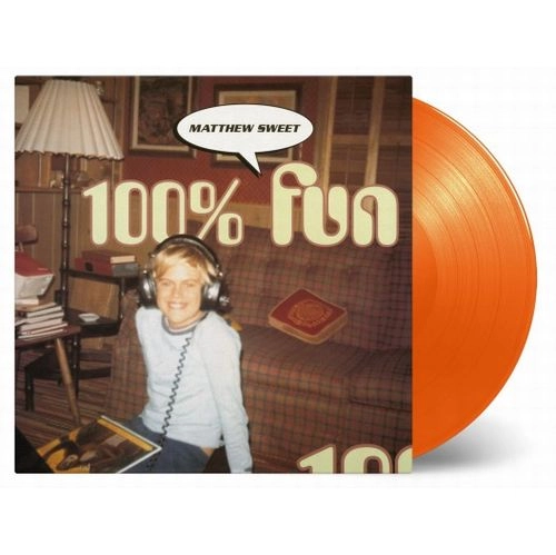 MATTHEW SWEET / マシュー・スウィート / 100% FUN (ORANGE VINYL)