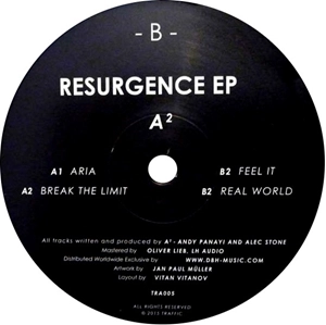 A2 (ALEC STONE / ANDY PANAYI) / RESURGENCE EP