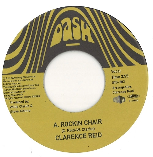 CLARENCE REID / クラレンス・リード / "ロッキン・チェア / ティル・アイ・ゲット・マイ・シェア(7"")"