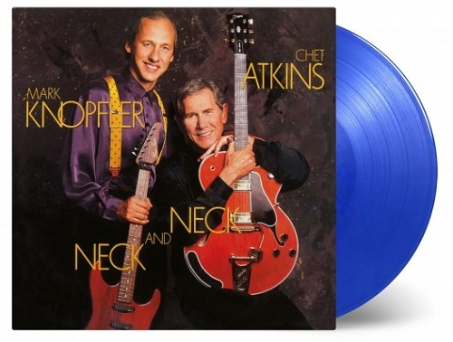CHET ATKINS & MARK KNOPFLER / チェット・アトキンス・アンド・マーク・ノップラー / NECK AND NECK (MOV BLUE VINYL)