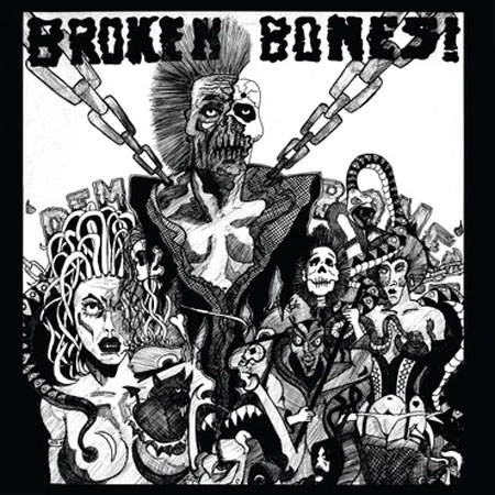 BROKEN BONES / DEM BONES（LP / BLACK & WHITE VINYL) / DEM BONES (LP/BLACK & WHITE VINYL)