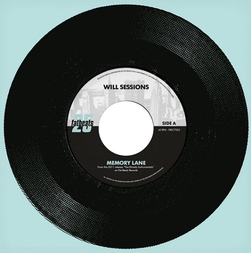 WILL SESSIONS / ウィル・セッションズ / MEMORY LANE b/w HALFTIME