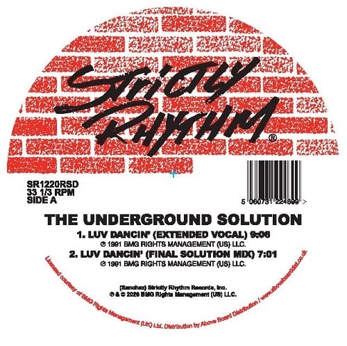 UNDERGROUND SOLUTION / アンダーグラウンド・ソリューション / LUV DANCIN' (30TH ANNIVERSARY)