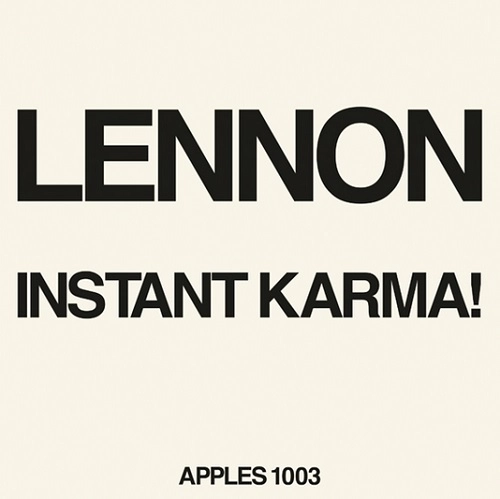 JOHN LENNON / ジョン・レノン / INSTANT KARMA!（2020 ULTIMATE MIXES）[7" SINGLE] / INSTANT KARMA! (2020 ULTIMATE MIXES) [7" SINGLE]