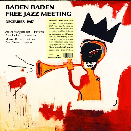 DON CHERRY / ドン・チェリー / "Baden Baden Free Jazz Meeting, December 1967(LP)"
