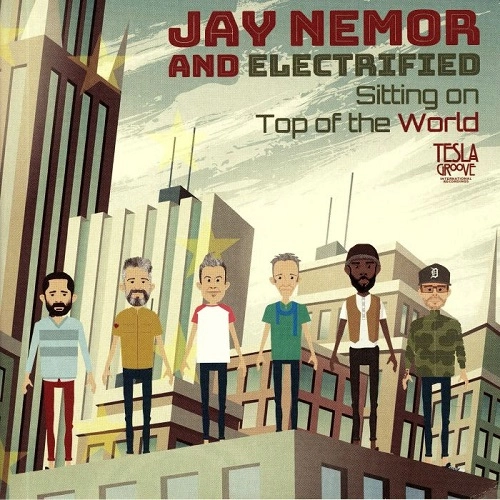 JAY NEMOR & ELECTRIFIED / SITTING ON TOP OF THE WORLD (AQUA CRYSTAL VINYL)