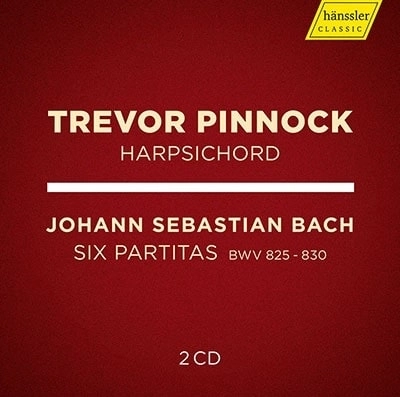 TREVOR PINNOCK / トレヴァー・ピノック / BACH: 6 PARTITAS BWV825-830