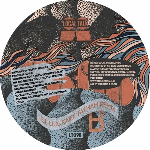 COFLO / LUX (INCL. KAIDI TATHAM REMIX) / LUX (INCL. KAIDI TATHAM REMIX) 