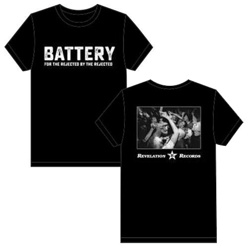 BATTERY (PUNK) / バッテリー / XL/FOR THE REJECTED BY THE REJECTED