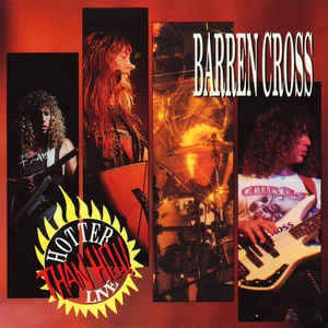 BARREN CROSS / バレン・クロス / HOTTER THAN HELL! LIVE