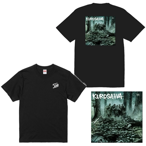 MANTLE as MANDRILL(DJMAD13 a.k.a MANTLE) / KUROSAWA feat. TETRAD THE GANG OF FOUR 7" ★ディスクユニオン限定カラーTシャツ付きセットLサイズ